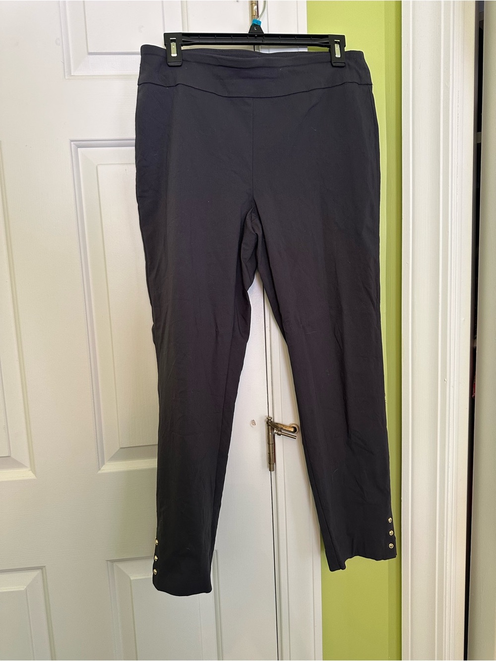 Counterparts Pull-on Ankle Length Rayon Pants Size Medium